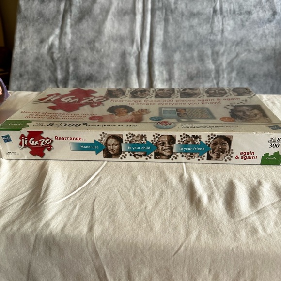 HASBRO JI GA ZO CREATE YOUR OWN MOSAIC STYLE PUZZLE GAME NIGHT PARTY - Picture 9 of 11